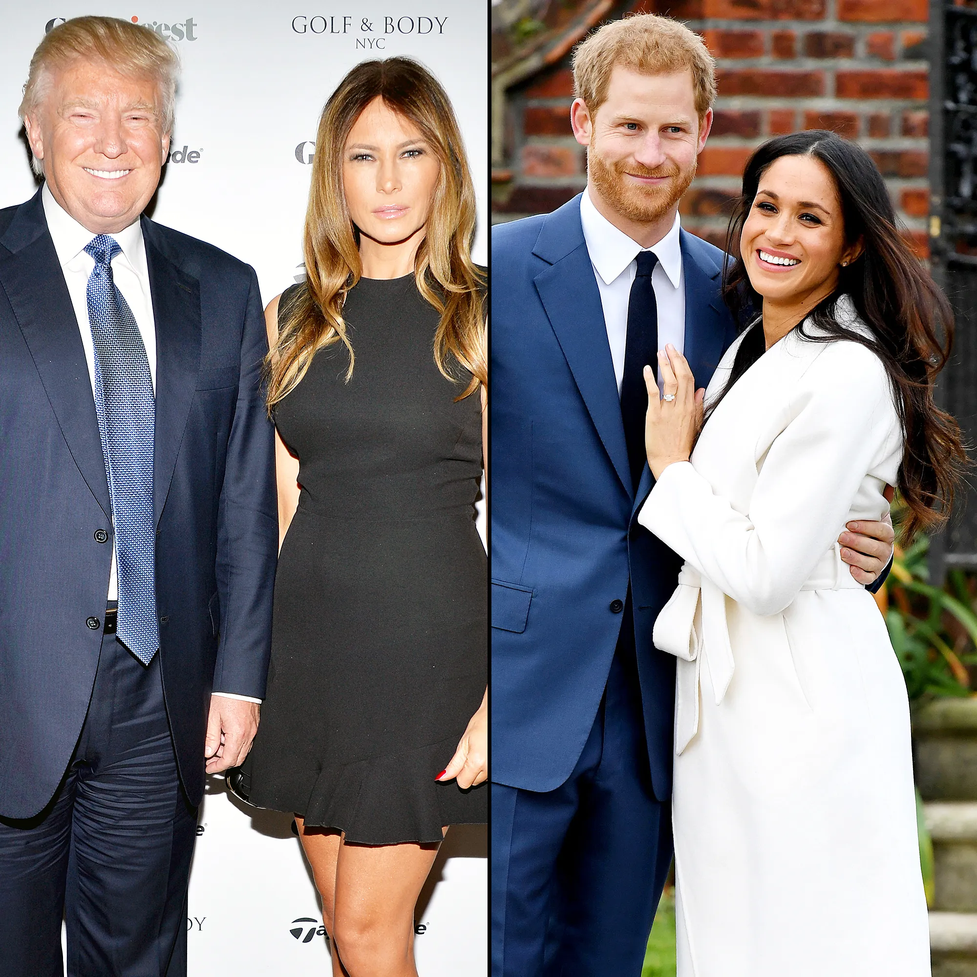 Donald Trump Melania Trump Royal Wedding Gift Prince Harry Meghan Markle