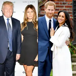 Donald Trump Melania Trump Royal Wedding Gift Prince Harry Meghan Markle