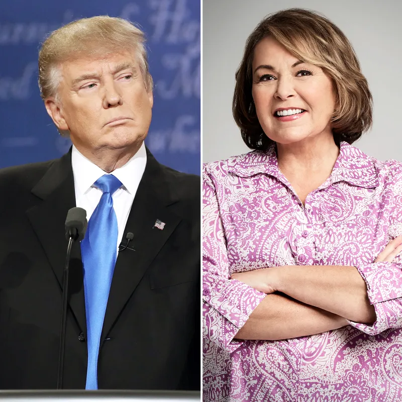 Donald Trump Reacts Roseanne Cancellation