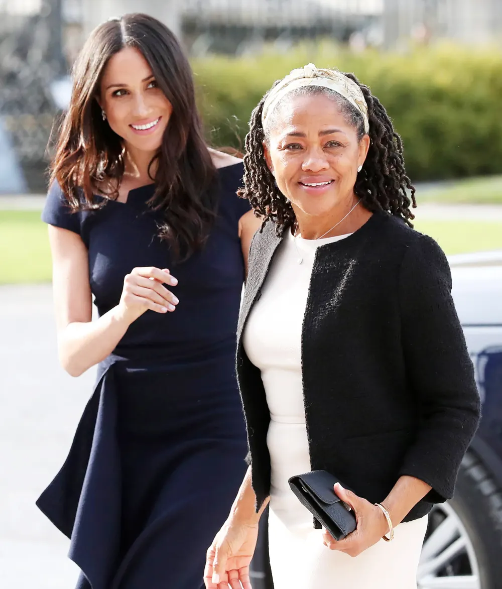 Meghan Markle Doria Ragland Cliveden House Hotel