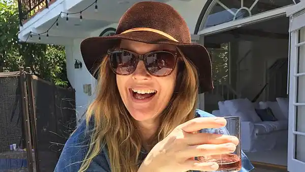 National Rosé Day Drew Barrymore
