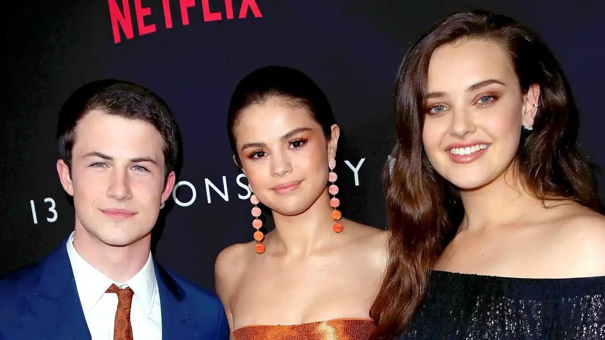 Dylan-Minnette,-Selena-Gomez-and-Katherine-Langford