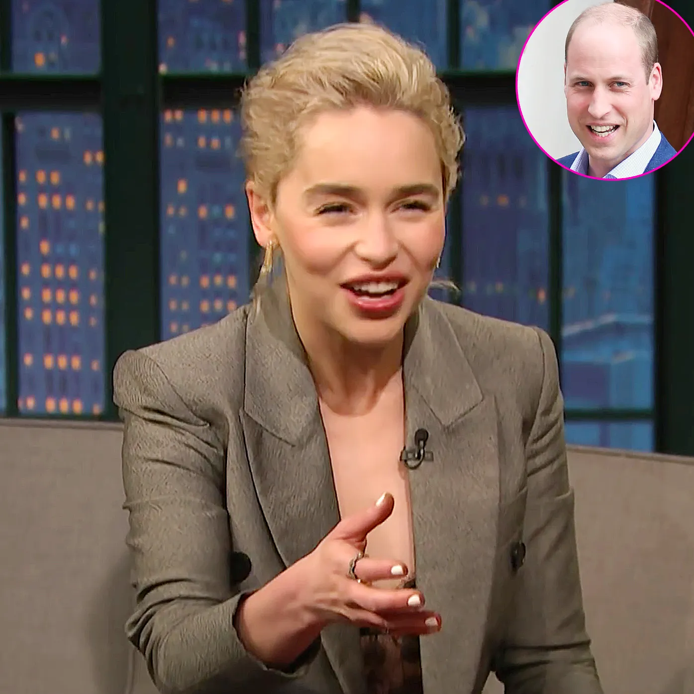 Emilia Clarke Prince William