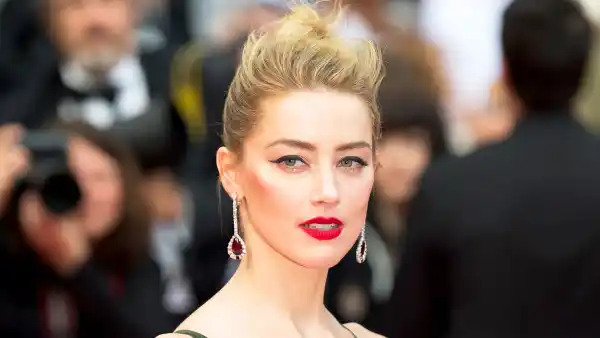 Amber Heard attends the screening of 'Sorry Angel' during the 71st annual Cannes Film Festival at Palais des Festivals in Cannes, France.
