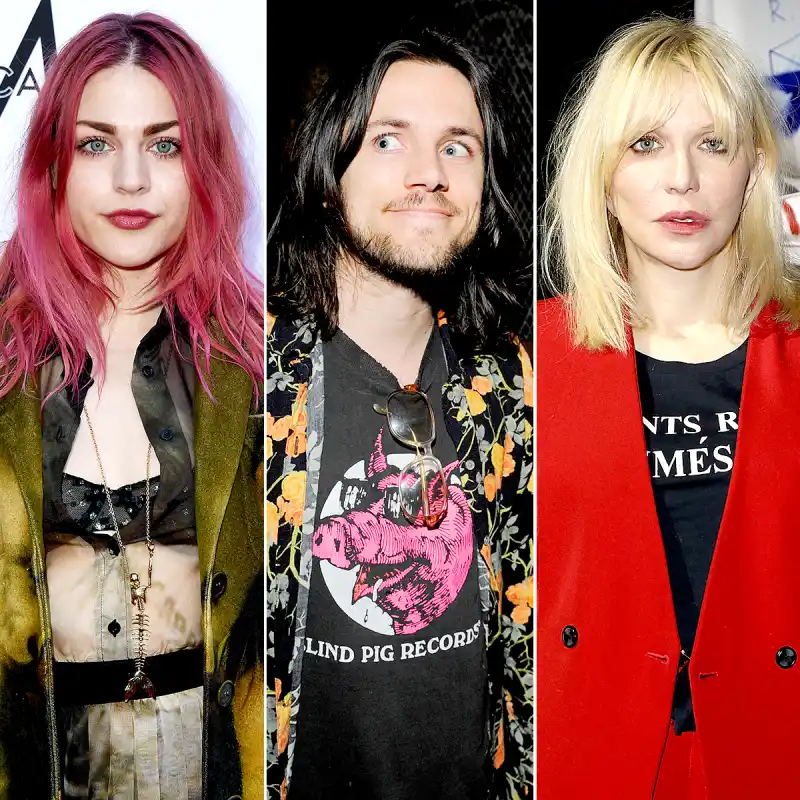 Frances Bean Cobain, Isaiah Silva, and Courtney Love