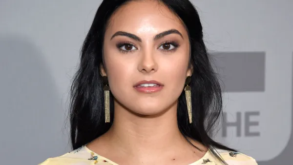Camila Mendes yellow dess