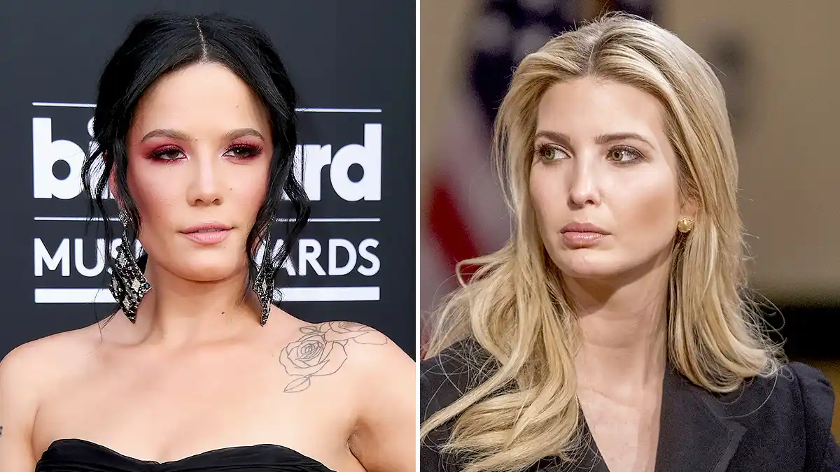 Halsey and Ivanka Trump