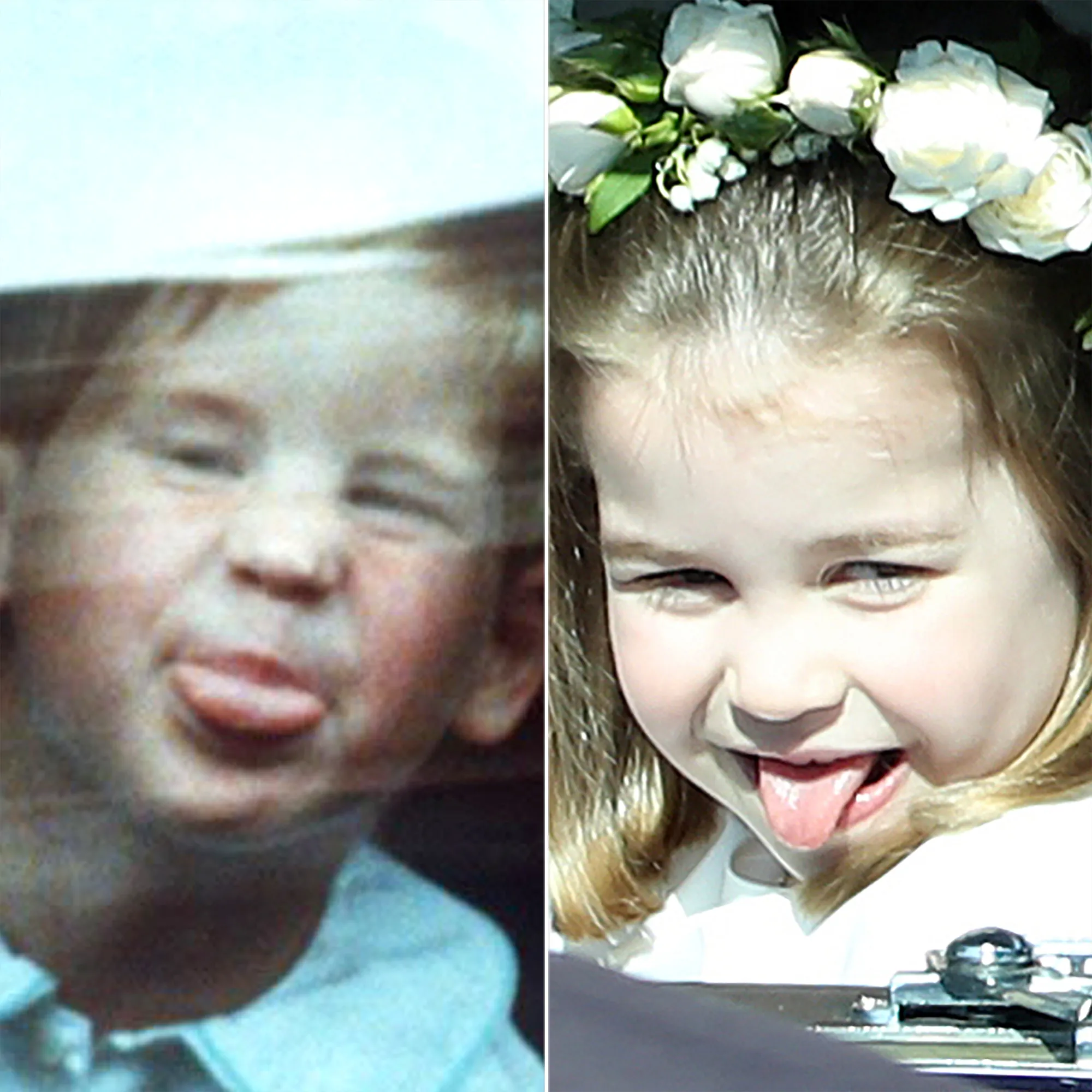 Prince Harry and Princess Charlotte