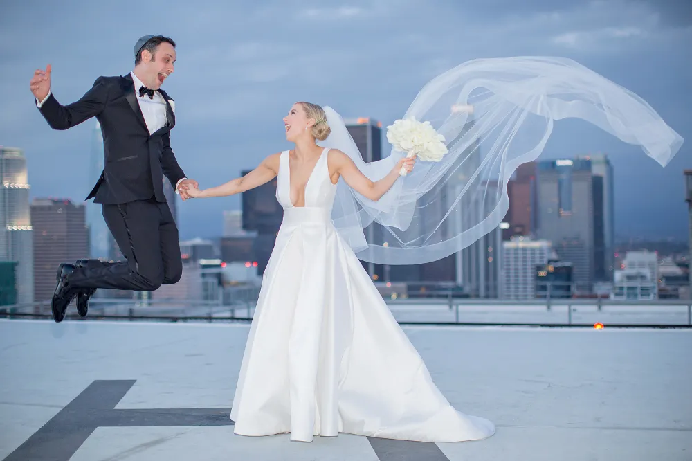 Iliza Shlesinger, Noah Galuten, Married, Wedding, Sarah Natasha Photography