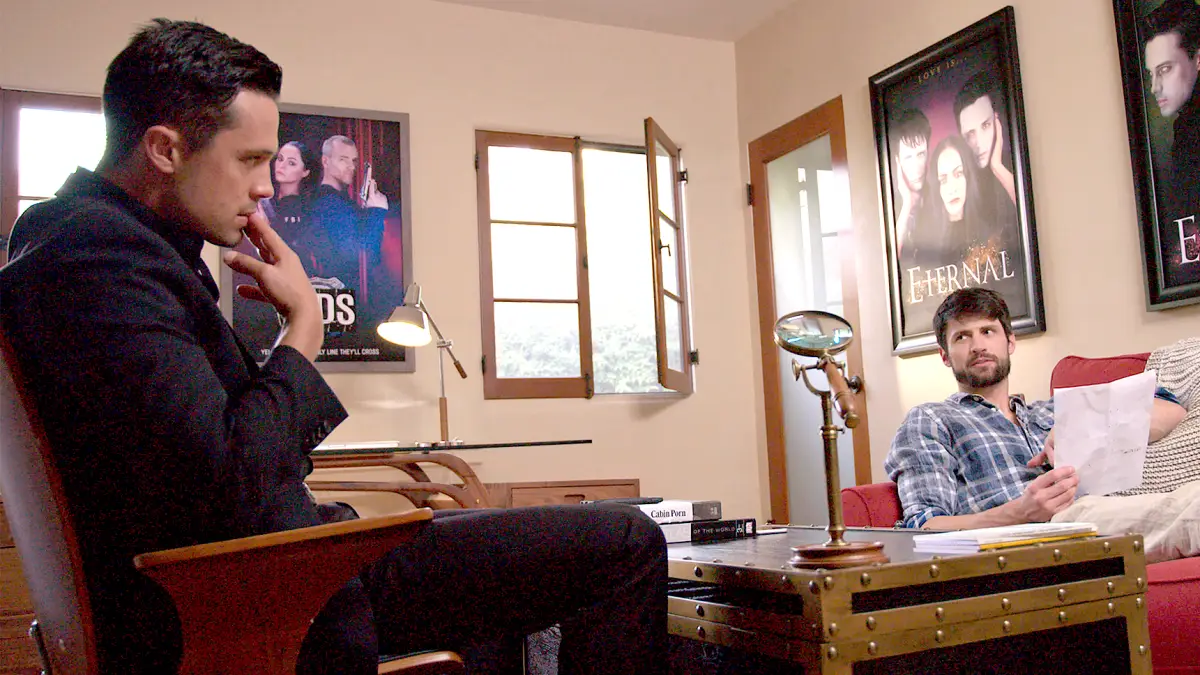 Stephen Coletti and James Lafferty