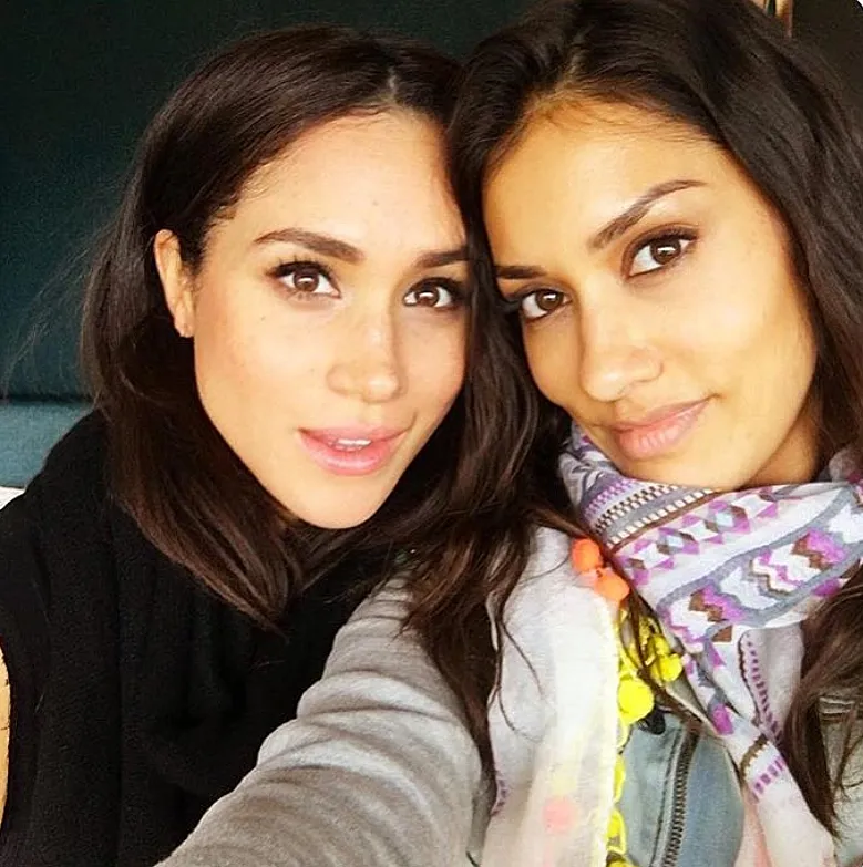Meghan Markle and Janina Gavankar