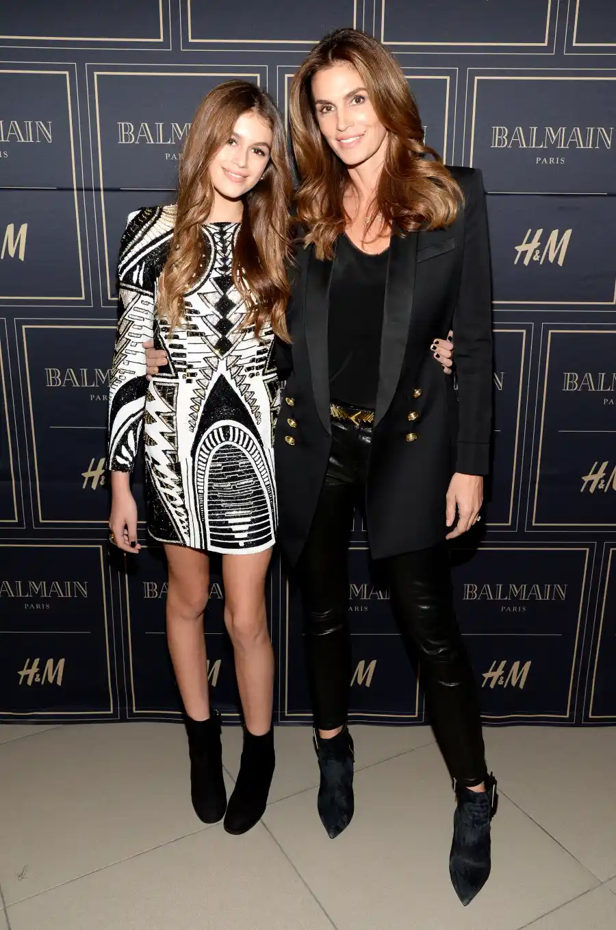 Kaia Crawford and Cindy Crawford