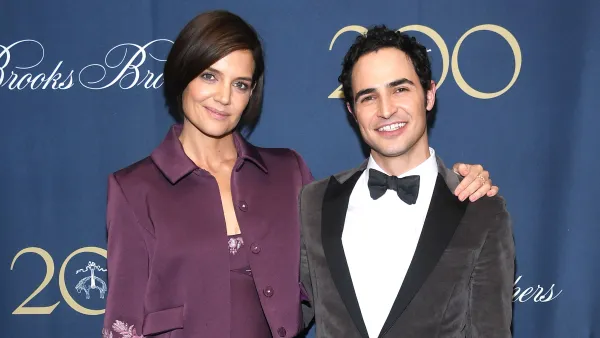 Katie Holmes and Zac Posen