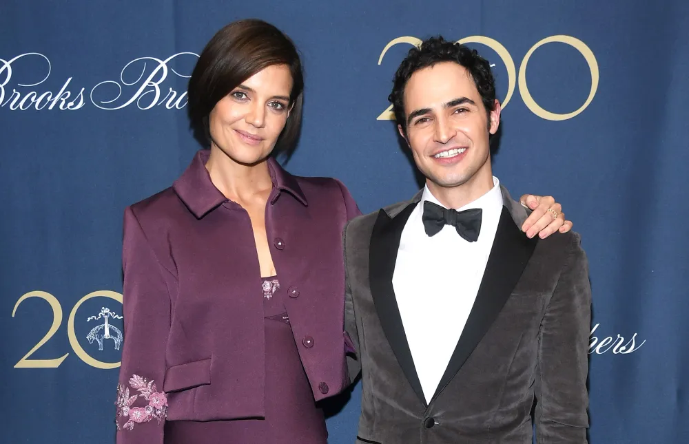 Katie Holmes and Zac Posen