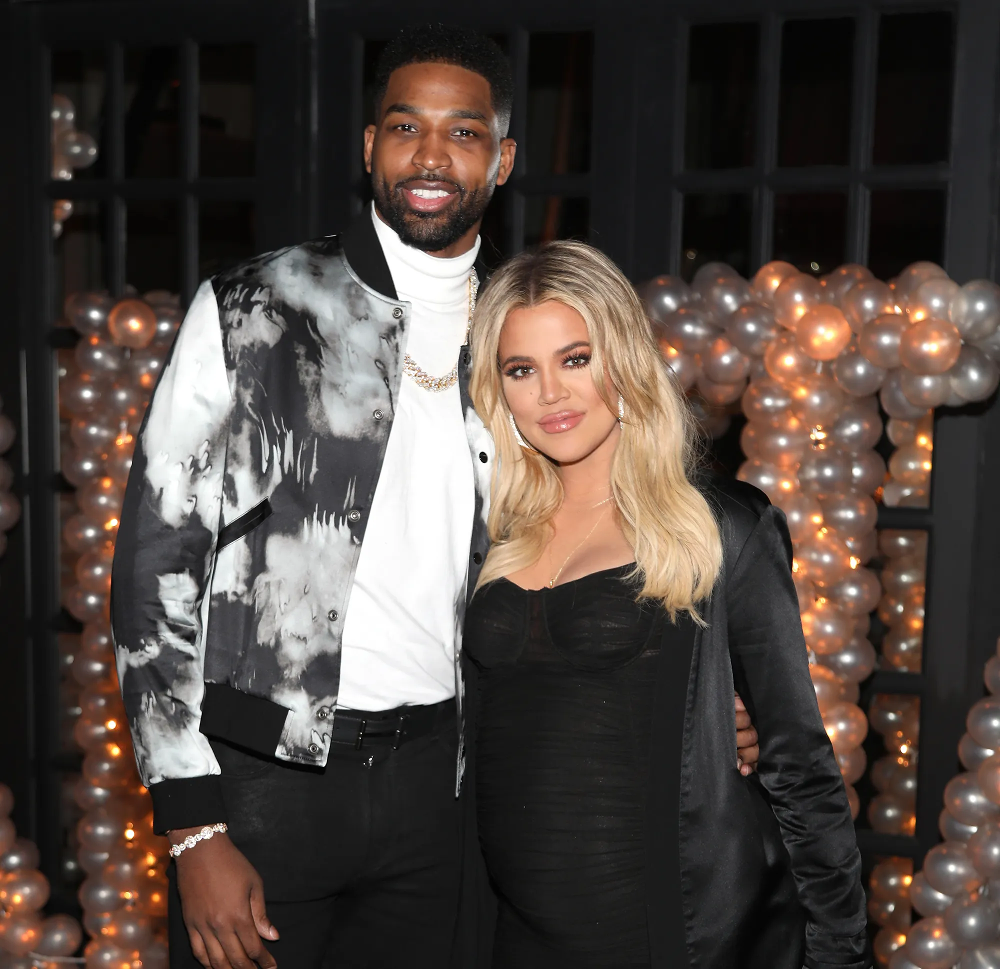 Tristan Thompson and Khloe Kardashian