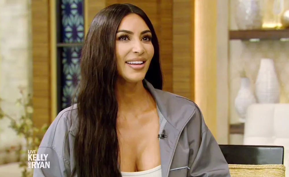 Kim Kardashian Live With Kelly and Ryan