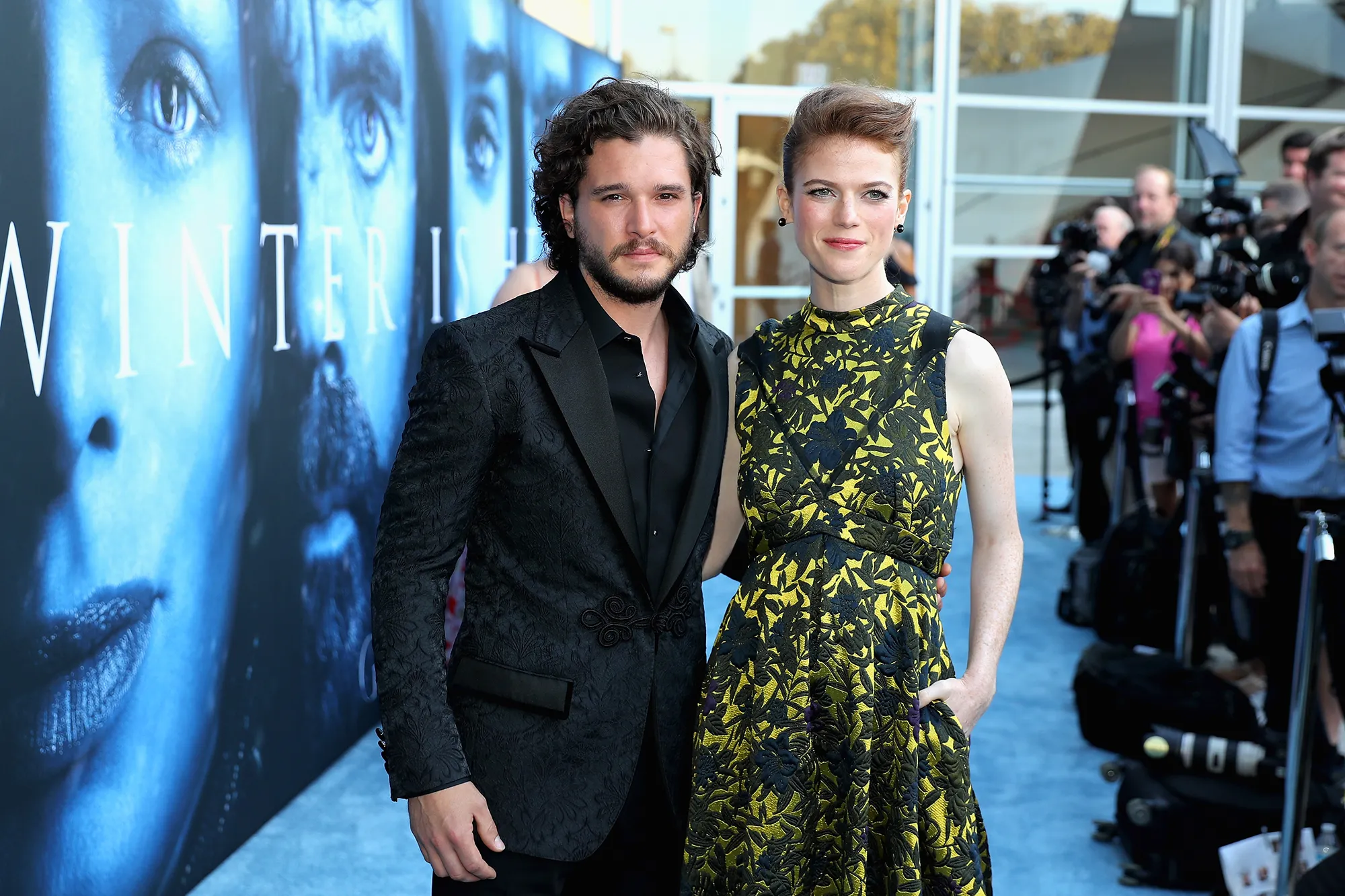 Kit Harington and Rose Leslie