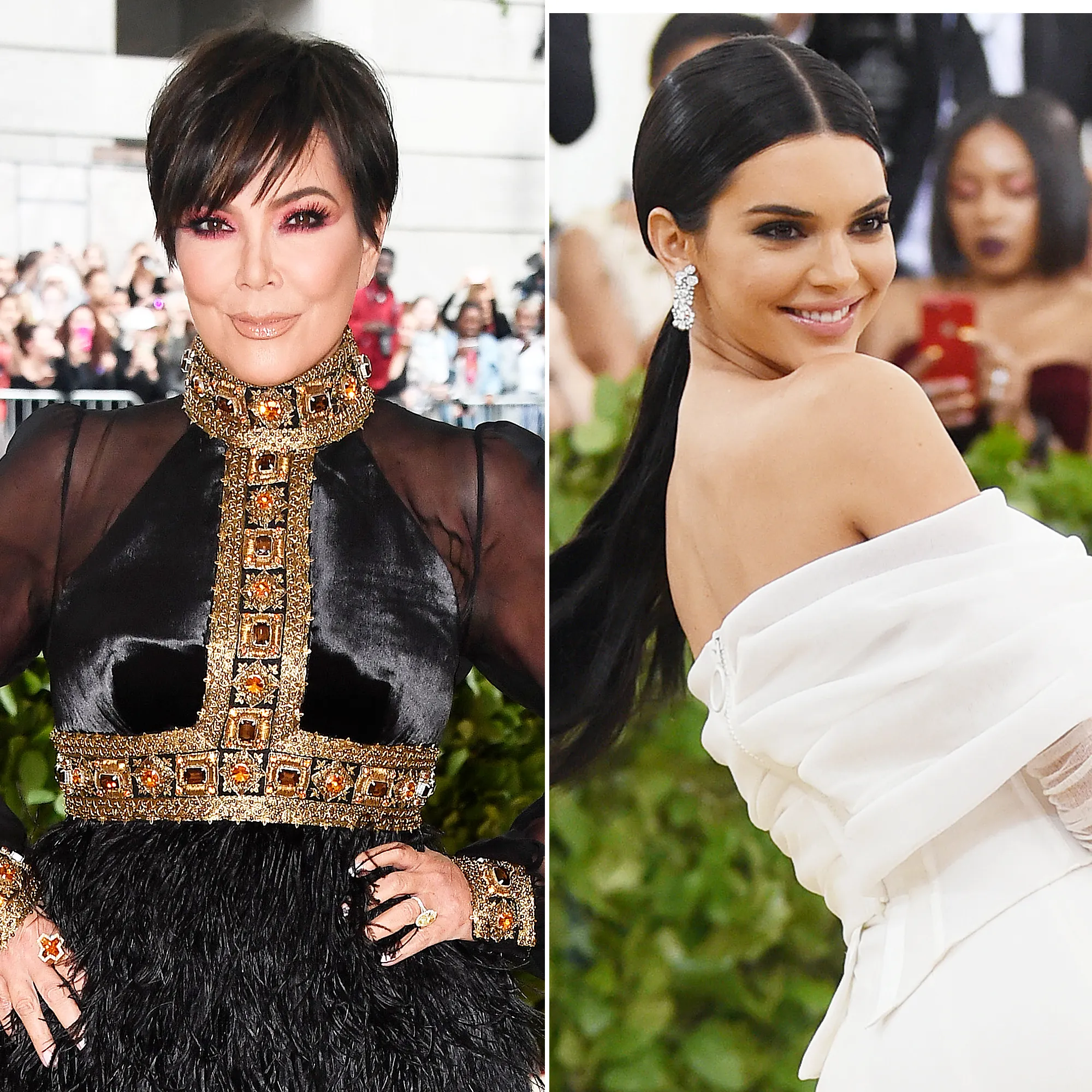 Kris Jenner Kendall Jenner Met Gala 2018