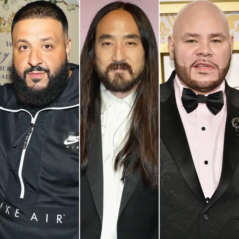 Luc Belaire Bottle, DJ Khaled, Steve Aoki, Fat Joe