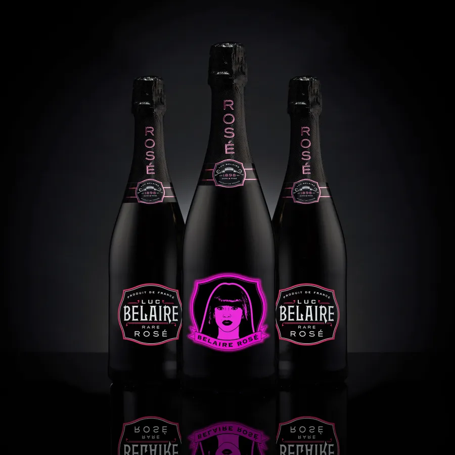 Trina, Luc Belaire Bottle