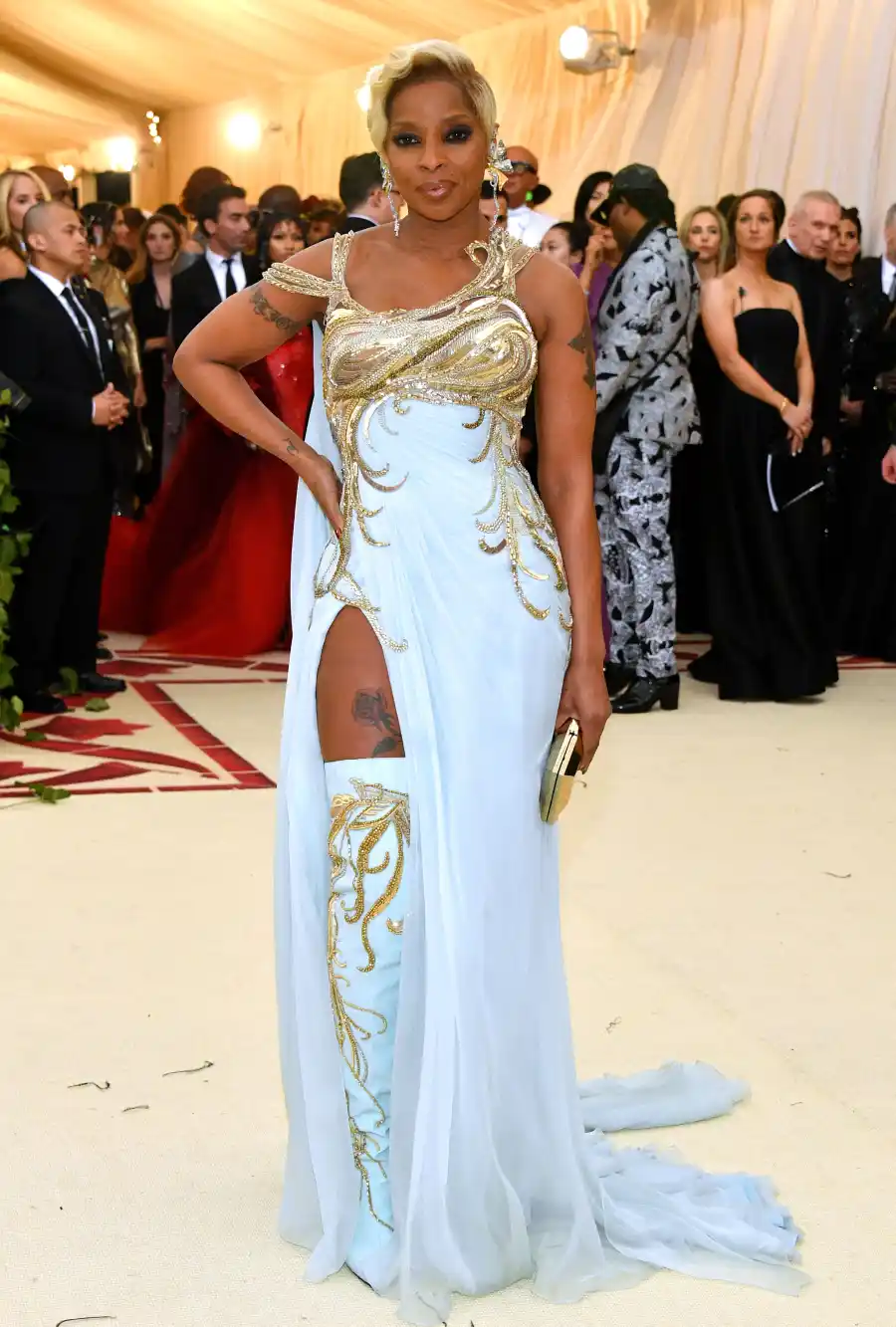 Mary J. Blige met 18