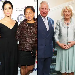 Meghan Markle Doria Ragland Tea Prince Charles Camilla