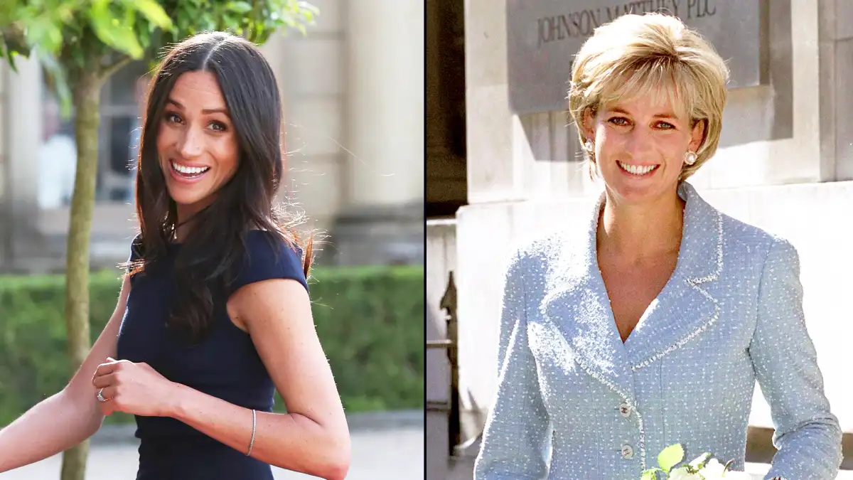 Meghan Markle and Princess Diana