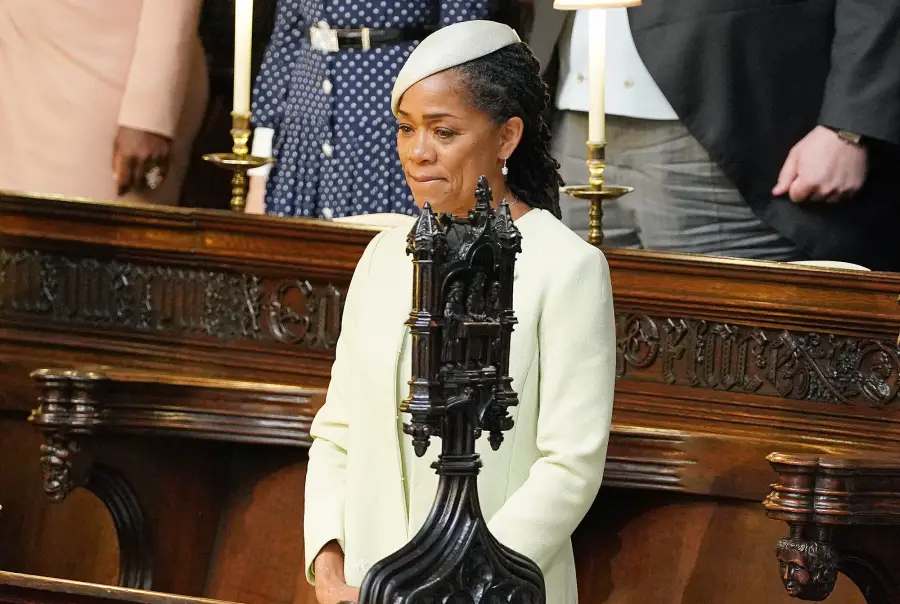 Meghan's Mom Crying, Royal Wedding, Body Language