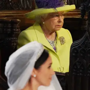Queen Elizabeth II and Meghan Markle