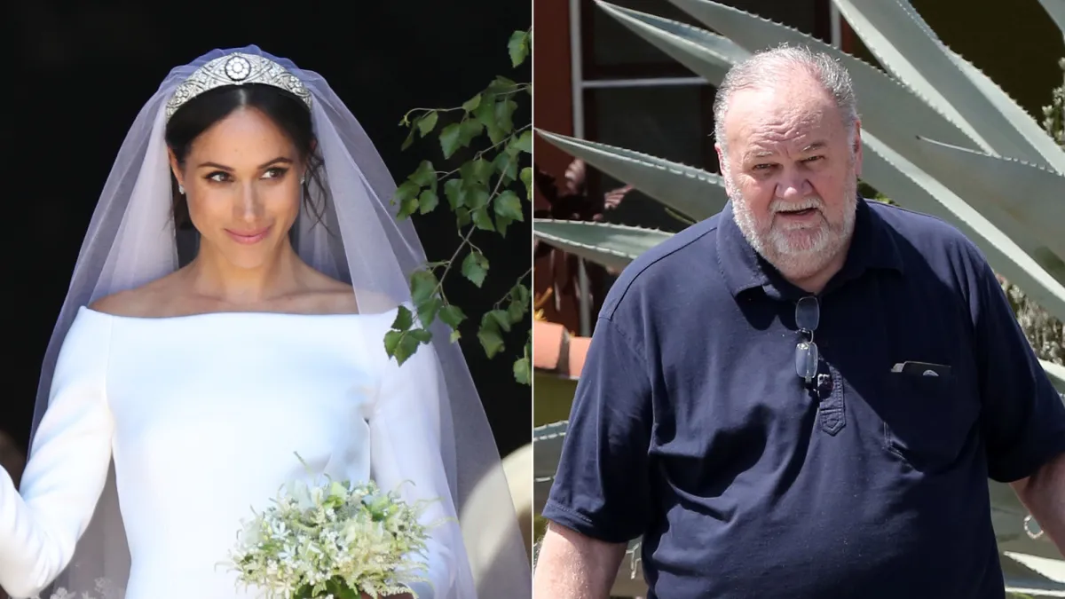 Meghan Markle and Thomas Markle