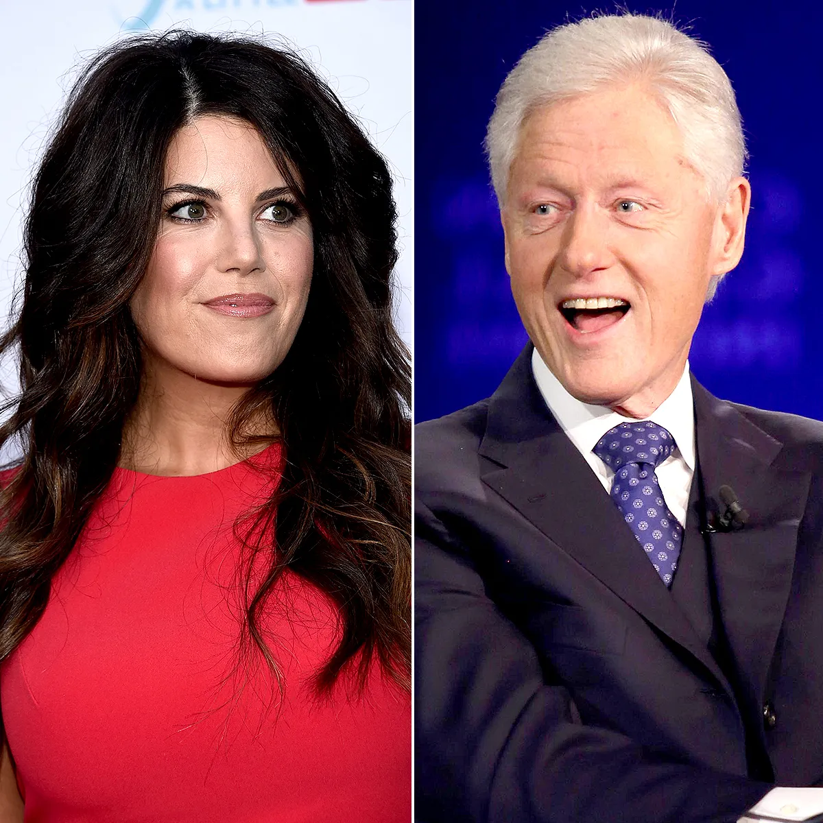 Monica Lewinsky and Bill Clinton