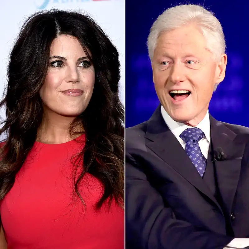 Monica Lewinsky and Bill Clinton