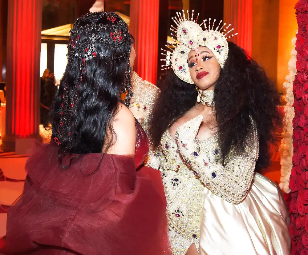Nicki Minaj Cardi B Met Gala 2018