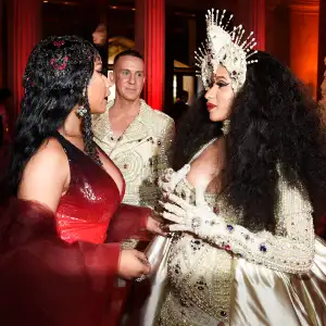 Nicki Minaj Cardi B Met Gala 2018