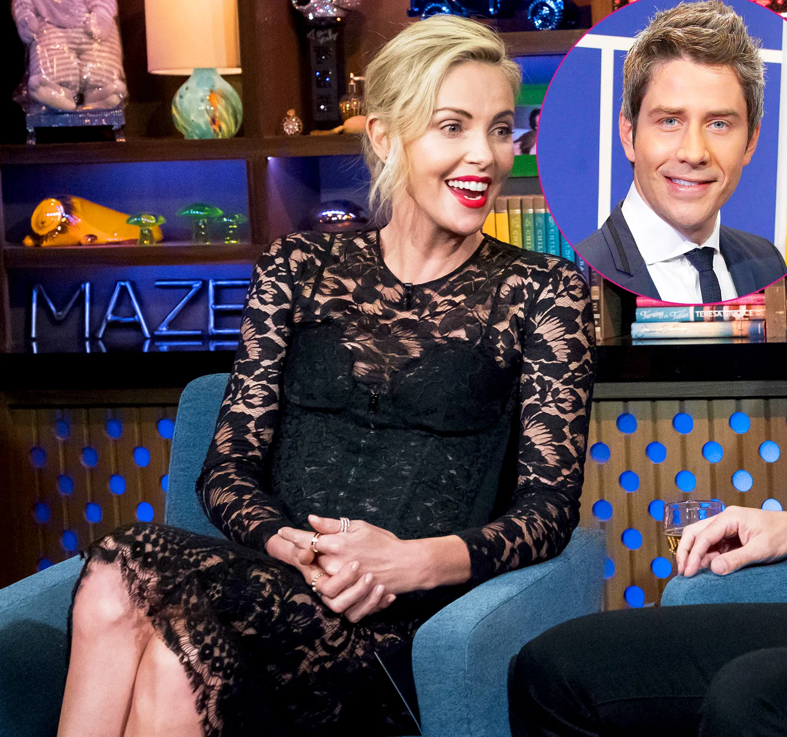 Charlize Theron and Arie Luyendyk Jr.
