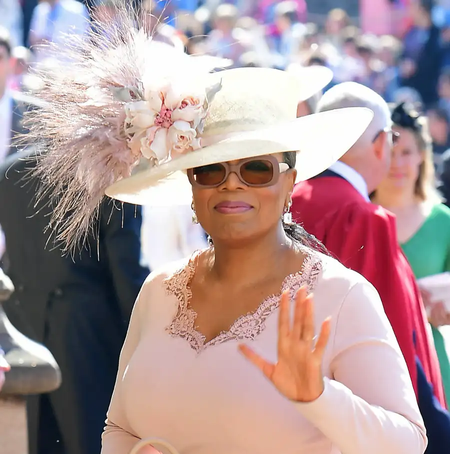 Oprah Winfrey, Wildest Fascinators, Royal Wedding