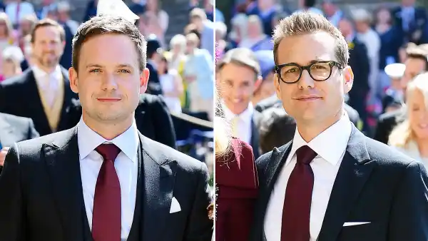 Patrick J. Adams Gabriel Macht Royal Wedding