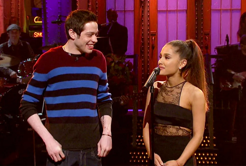 Pete Davidson and Ariana Grande on &lsquo;SNL&lsquo;