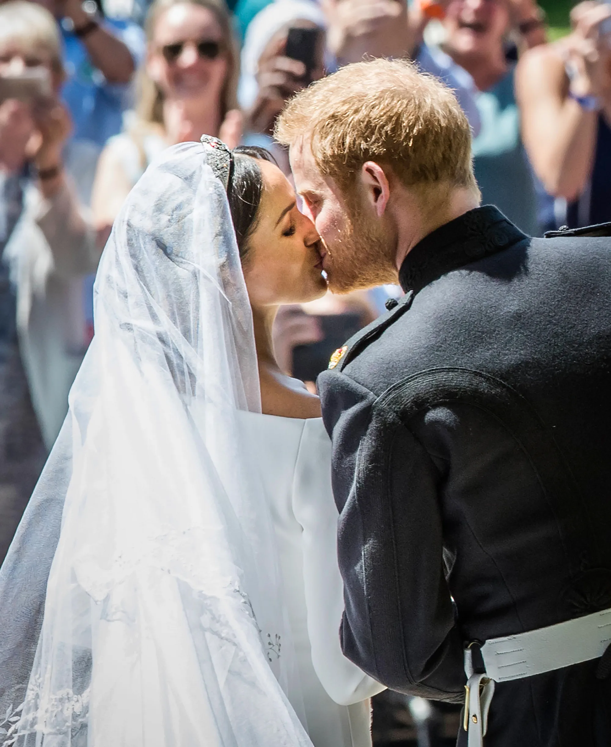 Wedding of Prince Harry and Meghan Markle, at St George's Chapel at Windsor Castle in Berkshire