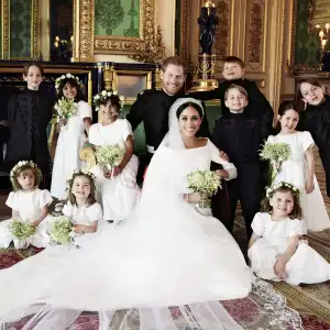 Prince Harry Meghan Markle Official Wedding Photo Emerald Couch