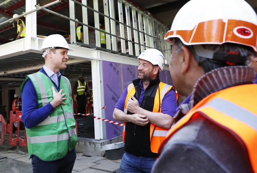 Prince William Grenfell Tower Fire Charity