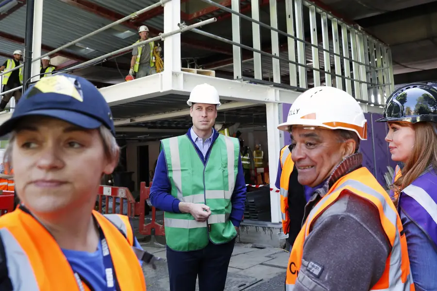 Prince William Grenfell Tower Fire Charity