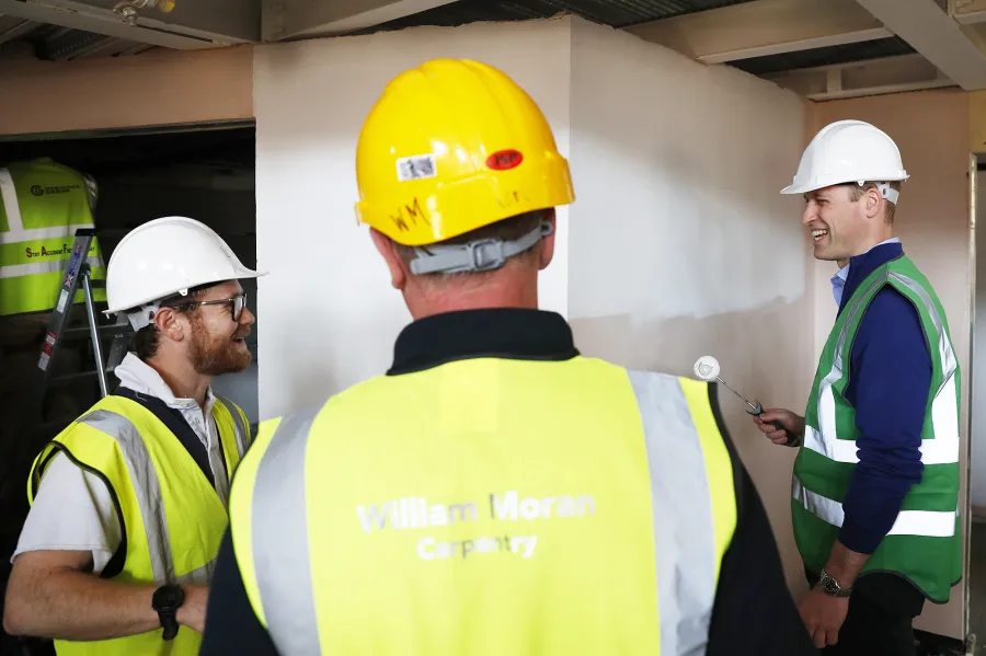 Prince William Grenfell Tower Fire Charity