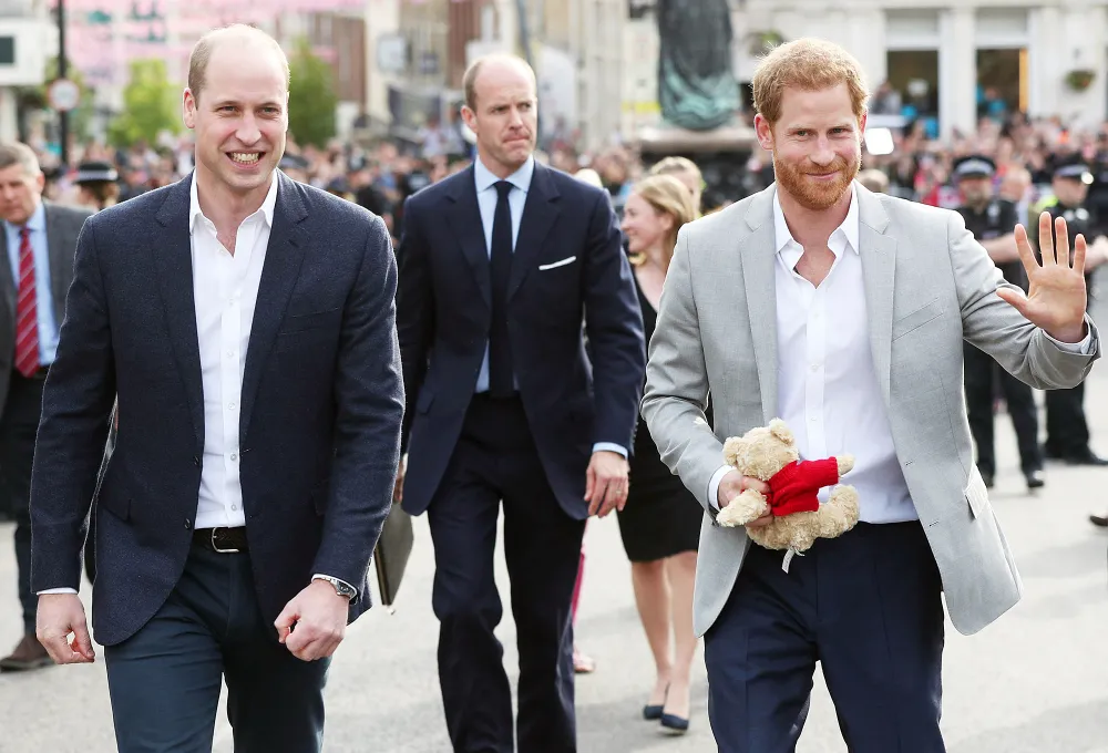 Prince Harry Prince William Windsor Castle