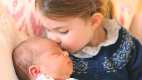 Prince Louis, Princess Charlotte, Duke, Duchess of Cambridge, Kensington Palace