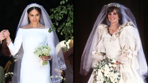 Meghan Markle and Princess Diana