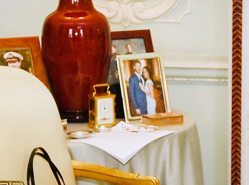 Queen Elizabeth Prince Harry Duchess Meghan photo