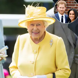 Queen Elizabeth Prince Harry Duchess Meghan photo