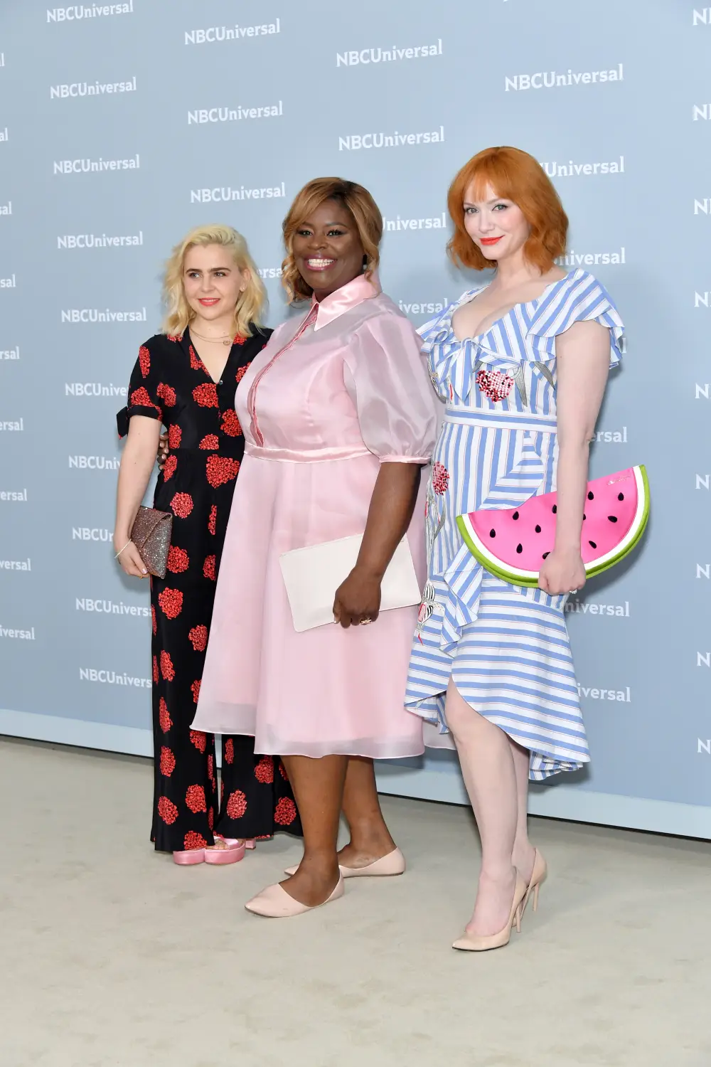 Mae Whitman, Retta, and Christina Hendricks