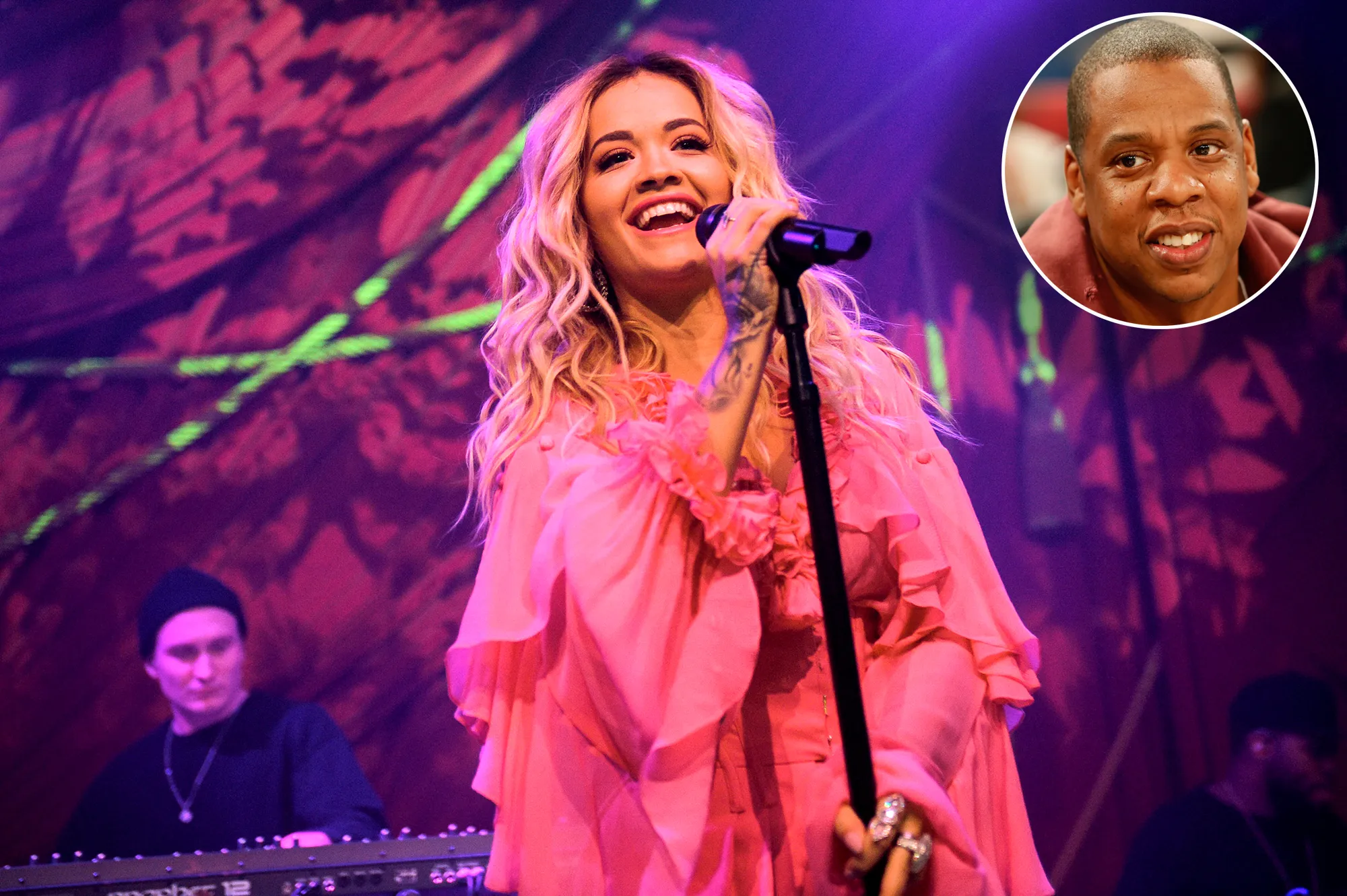 Rita Ora and Jay-Z becky with the good hair